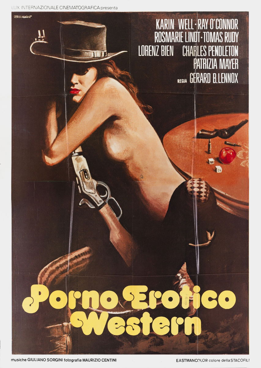 Porno erotico western - Poster 1