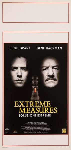 Extreme Measures - Soluzioni estreme - Locandina 1