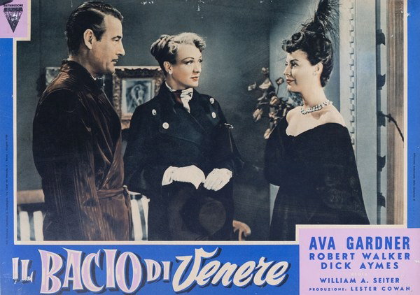 Fotobusta 2 per il film Il bacio di Venere (1948)
