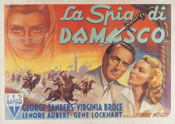 La spia di Damasco - Manifesto 1