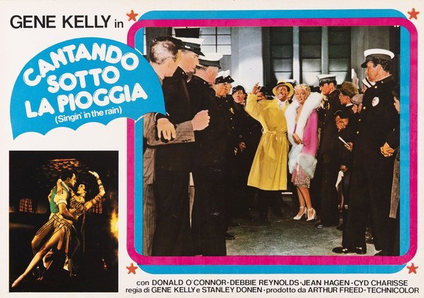 Fotobusta 7 per il film Cantando sotto la pioggia (1952)
