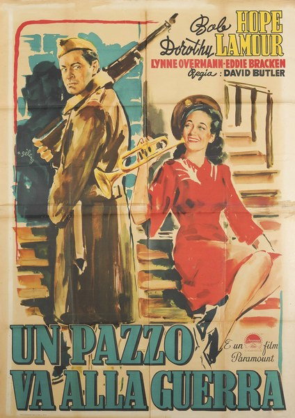 Poster 2 for the film Caught in the Draft (1941), painted by Rinaldo Geleng
