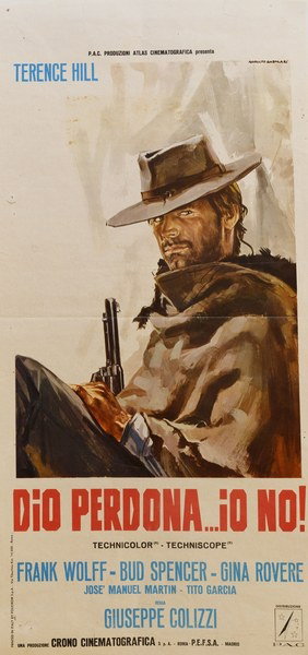 Locandina 4 per il film Dio perdona... io no! (1967), dipinto da Rodolfo Gasparri