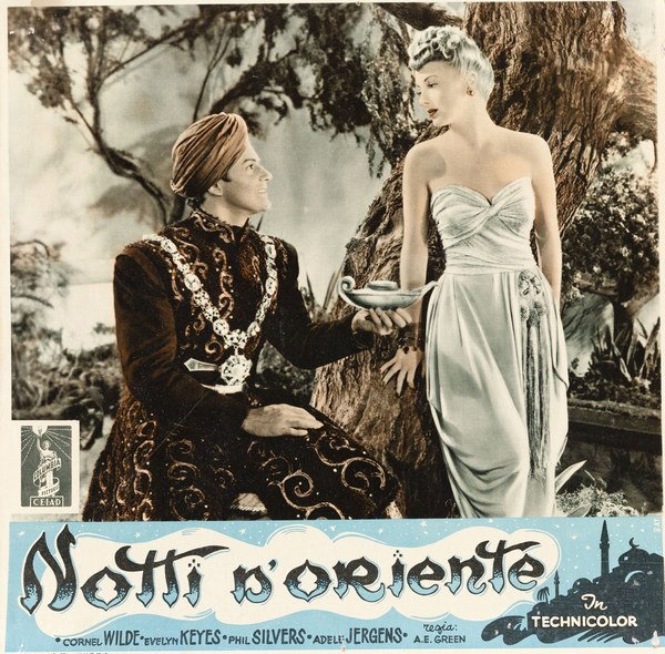 Fotobusta 2 per il film Notti d'oriente (1945)