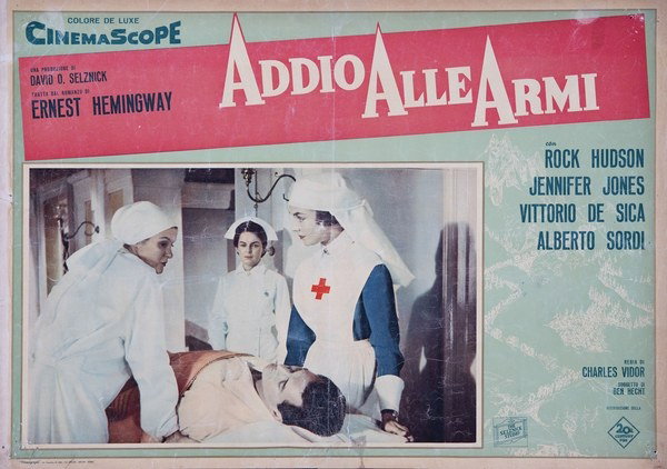 Lobby Card 13 for the film A Farewell to Arms (1957)