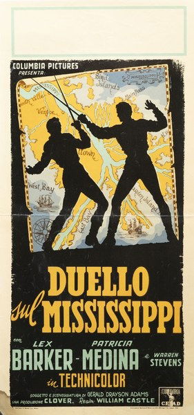 Duello sul Mississippi - Locandina 1