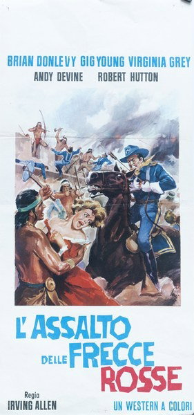 L'assalto delle frecce rosse - Locandina 1