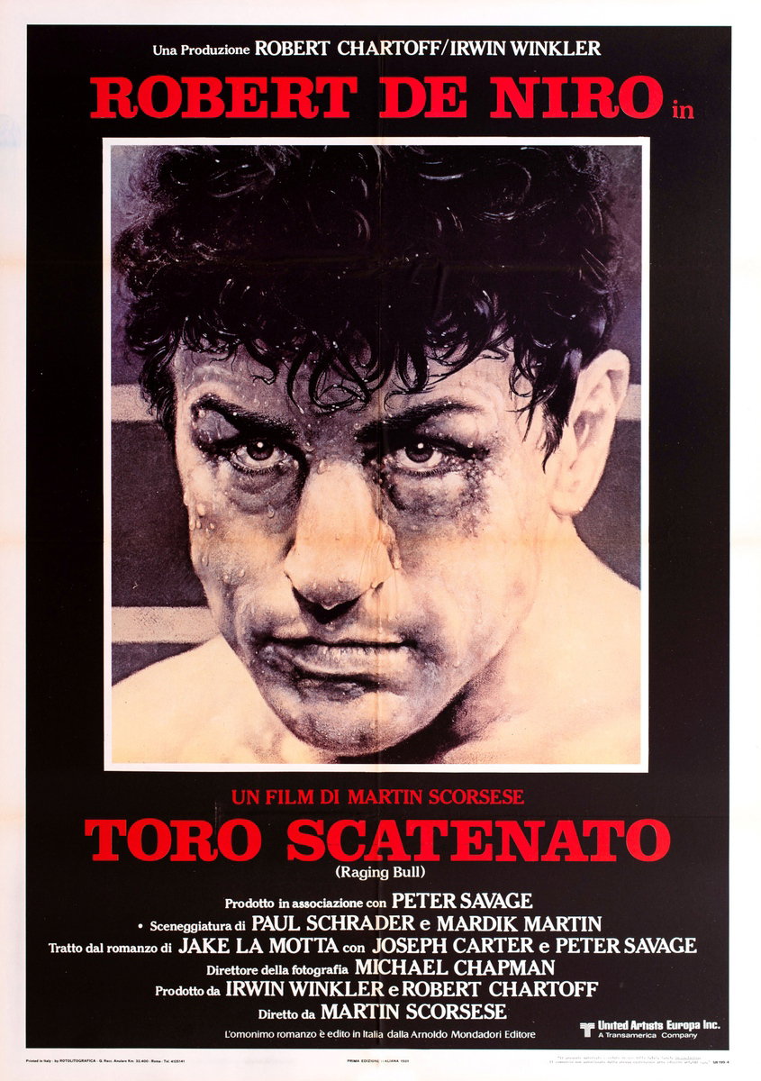 Manifesto 3 per il film Toro scatenato (1980)