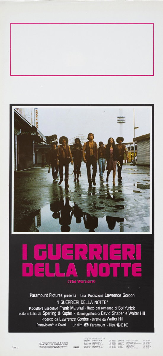 Locandina 2 per il film I guerrieri della notte (1979)