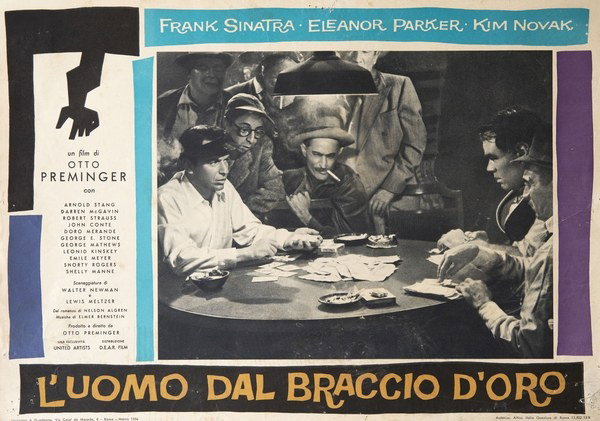 L'uomo dal braccio d'oro - Fotobusta 1