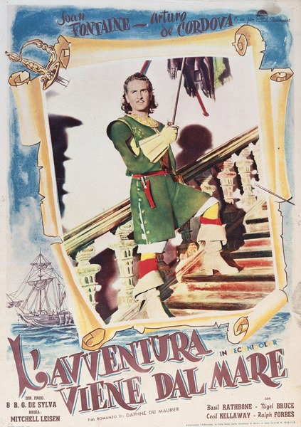 Fotobusta 3 per il film L'avventura viene dal mare (1944)