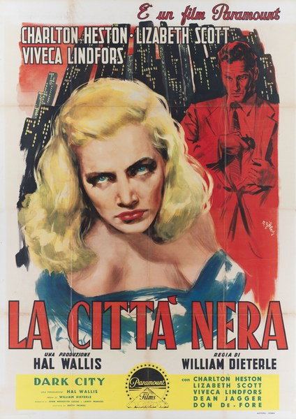 La città nera - Manifesto 1