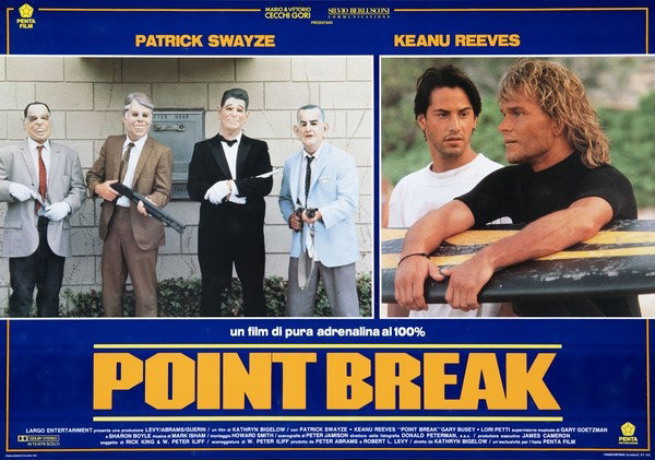 Fotobusta 5 per il film Point Break - Punto di rottura (1991)