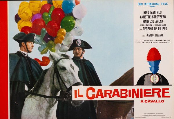 Il carabiniere a cavallo - Fotobusta 1