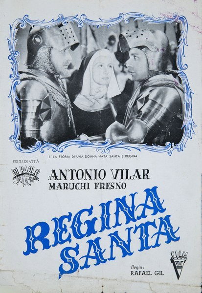 Fotobusta 4 per il film Regina santa (1949)