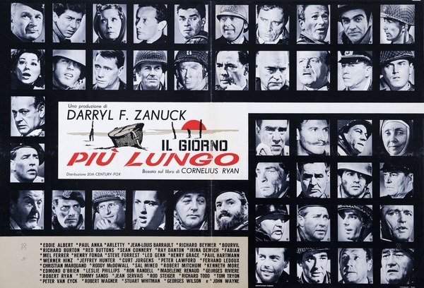 Fotobusta 17 per il film Il giorno più lungo (1962)