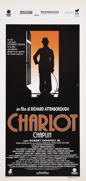 Locandina 1 per il film Charlot - Chaplin (1992), dipinto da Petrollo Massimo (Maxy)