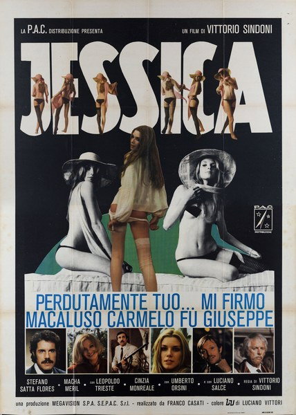 Poster 3 for the film Perdutamente tuo... mi firmo Macaluso Carmelo fu Giuseppe (1976)