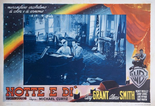 Fotobusta 2 per il film Notte e dì (1946)