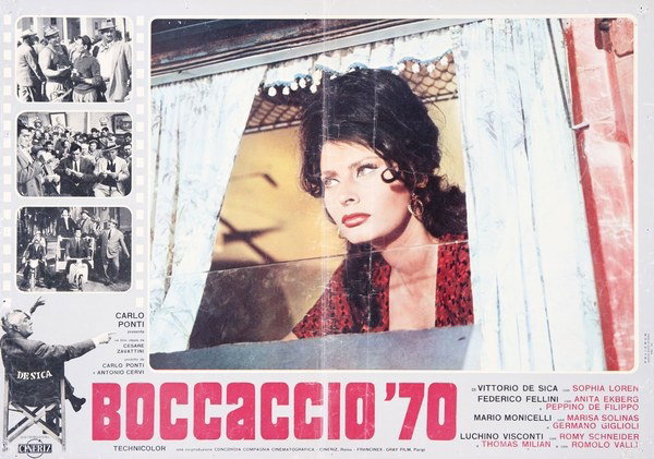 Fotobusta 5 per il film Boccaccio '70 (1962)