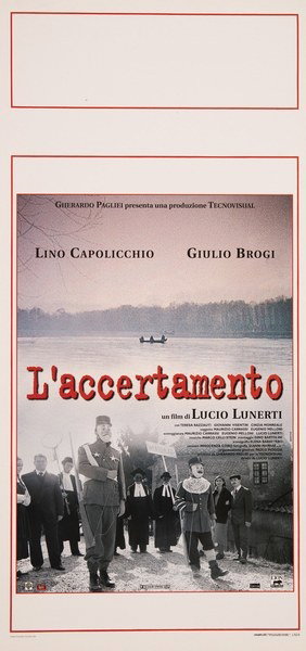 L'accertamento - Locandina 1