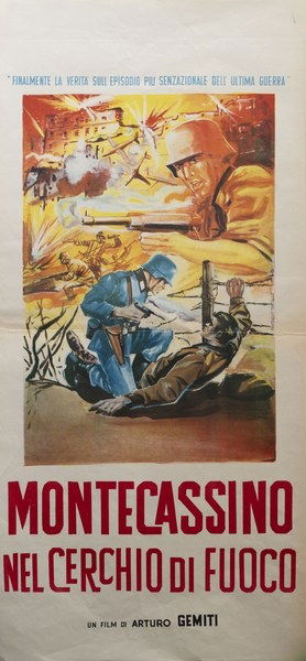 Montecassino nel cerchio di fuoco - Locandina 1