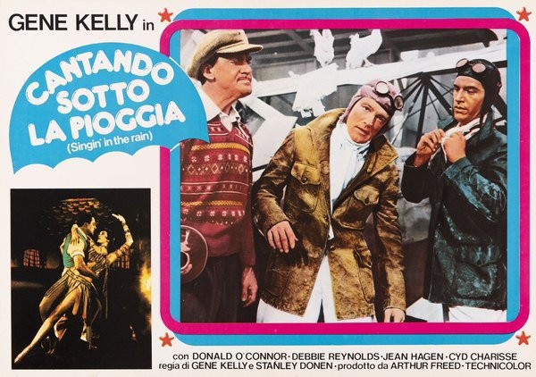 Fotobusta 9 per il film Cantando sotto la pioggia (1952)