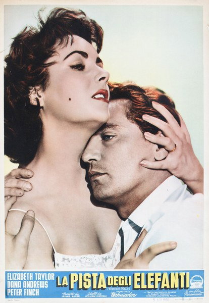 Lobby Card 2 for the film Elephant Walk (1954)