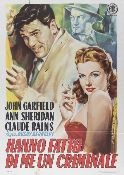 Hanno fatto di me un criminale - Manifesto 1