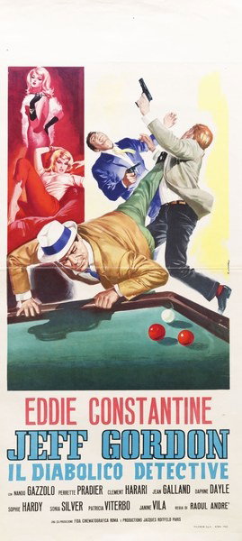 Jeff Gordon il diabolico detective - Locandina 1