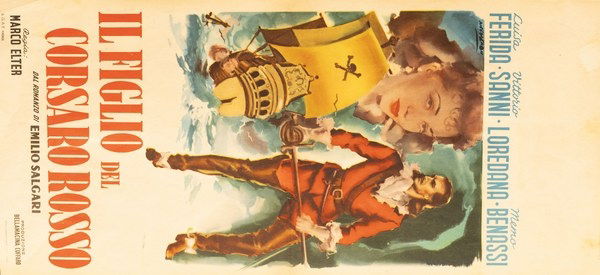 Il figlio del corsaro rosso - Locandina 1