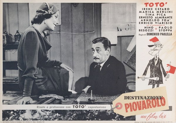 Fotobusta 3 per il film Destinazione Piovarolo (1955)