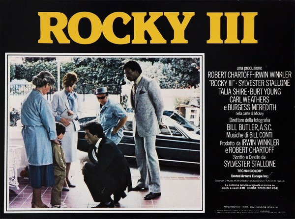 Lobby Card 4 for the film Rocky III (1982)