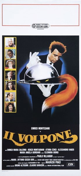 Il volpone - Locandina 1