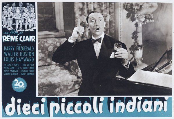 Fotobusta 2 per il film Dieci piccoli indiani (1945)