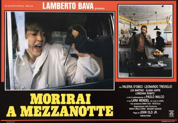 Lobby Card 6 for the film You'll Die at Midnight (1986)