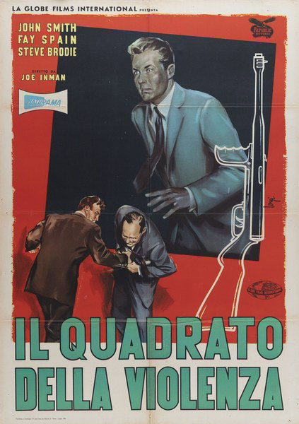 Il quadrato della violenza - Manifesto 1