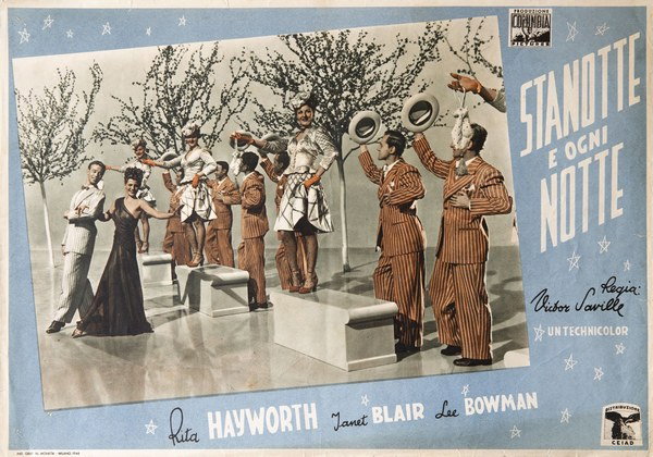 Lobby Card 3 for the film Stanotte ed ogni notte (1945)