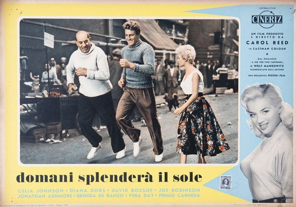 Fotobusta 2 per il film Domani splenderà il sole (1955)