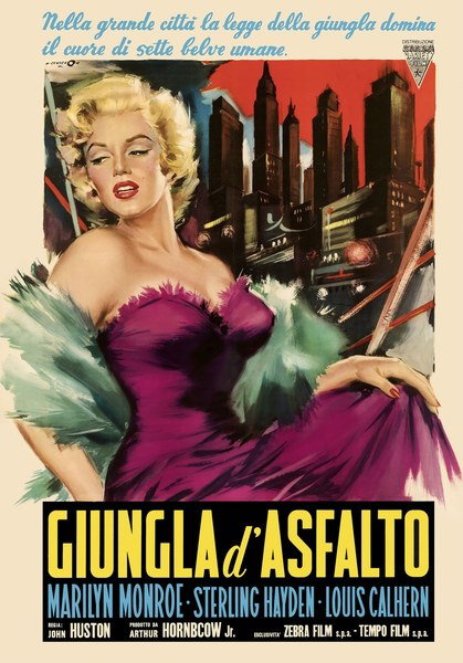 Giungla d'asfalto - Poster 1