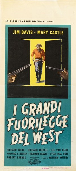 I grandi fuorilegge del west - Locandina 1