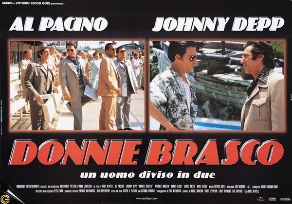 Fotobusta 4 per il film Donnie Brasco (1997)