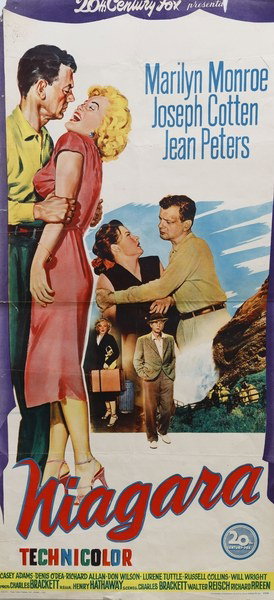 Locandina 2 per il film Niagara (1953)
