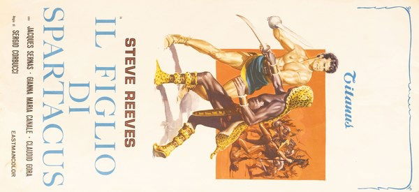 Il figlio di Spartacus - Locandina 1