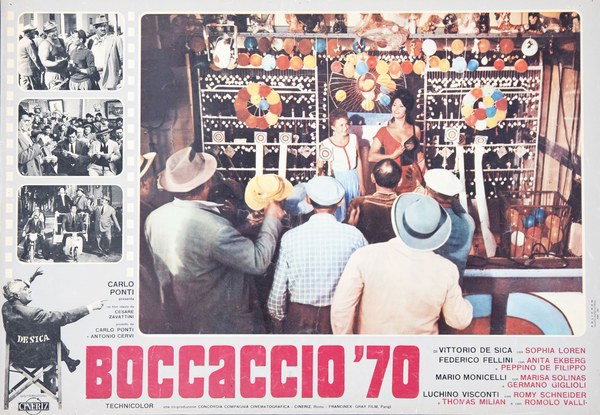 Fotobusta 8 per il film Boccaccio '70 (1962)