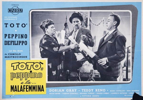 Fotobusta 5 per il film Totò, Peppino e la... malafemmina (1956)