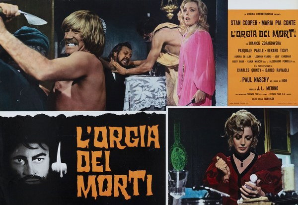 Fotobusta 6 per il film L'orgia dei morti (1973)