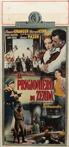 Locandina 4 for the film Il prigioniero di Zenda (1952)