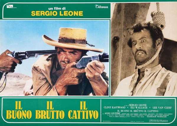 Fotobusta 9 per il film Il buono, il brutto, il cattivo (1966)