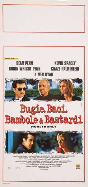 Locandina 1 per il film Bugie, baci, bambole & bastardi (1998), dipinto da Petrollo Massimo (Maxy)